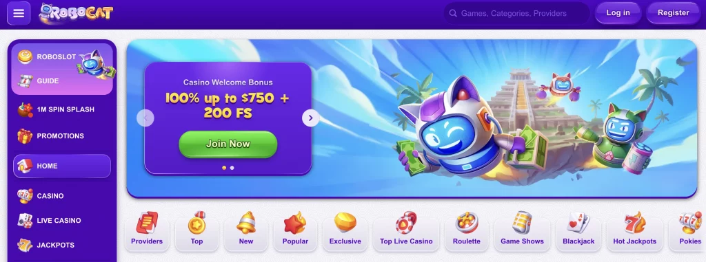 RoboCat Casino