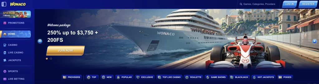Wonaco Casino